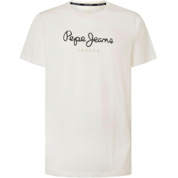 Chollo - Pepe Jeans Eggo N Printed Logo Cotton T-Shirt | PM508208803