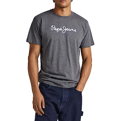 Chollo - Pepe Jeans Eggo N Printed Logo Cotton T-Shirt | PM508208963