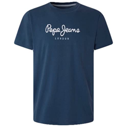 Chollo - Pepe Jeans Eggo N Printed Logo Cotton T-Shirt &vert; PM508208574