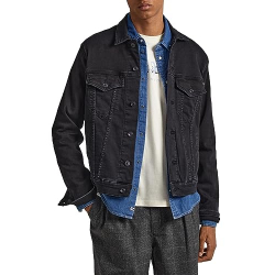 Pepe Jeans Pinner Regular Fit Gymdigo Denim Jacket | PM402465XF8