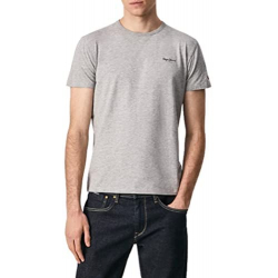 Chollo - Pepe Jeans Original Basic 3 N Printed Logo Cotton T-Shirt | PM508212933