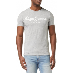 Chollo - Pepe Jeans Original Stretch N Short-Sleeved Cotton T-Shirt | PM508210933