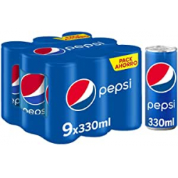 Chollo - Pepsi Lata 33cl (Pack de 9)