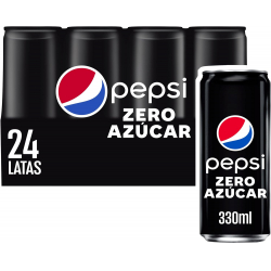 Pepsi Zero Azúcar Lata 33cl (Pack de 24)