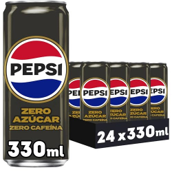 Chollo - Pepsi Zero Azúcar Sin Cafeina Lata 33cl (Pack de 24)