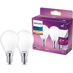 Chollo - Philips Bombilla LED 4&period;3W E14 Pack 2 unidades