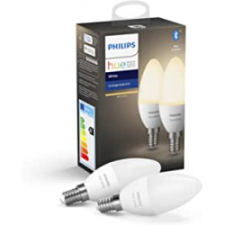 Philips HUE White B39 E14 5.5W Pack de 2 bombillas