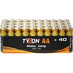 Chollo - TyZOn Alkaline Energy AA 40pk