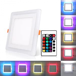 Chollo - Plaf&oacute;n de techo empotrable Bloomwin RGB 18W
