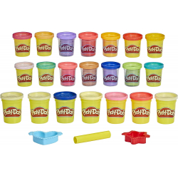 Chollo - Play-Doh Bright 'n Happy Variety Pack 21-Pack | Hasbro ‎F5735