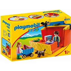 Chollo - Playmobil 1&period;2&period;3 Mercado Malet&iacute;n &lpar;9123&rpar;
