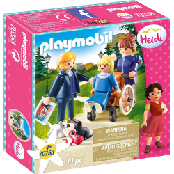 Playmobil Clara, Padre y Srta. Rottenmeier (70258)