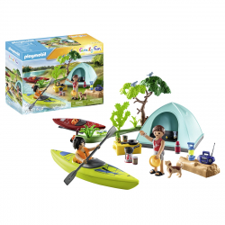 Chollo - PLAYMOBIL Family Fun Camping con Hoguera &vert; 71425