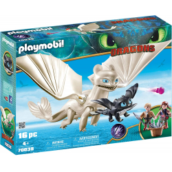 Playmobil Dragons Furia Diurna y Bebé Dragón con Niños DreamWorks (70038)