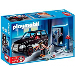 Playmobil Ladrón de caja fuerte con Coche (4059)
