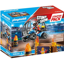 Chollo - Starter Pack Stuntshow Quad con Rampa de Fuego | Playmobil Stuntshow 70820