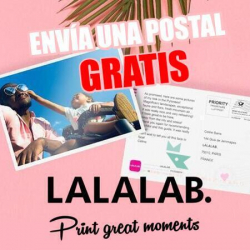 Chollo - Postal totalmente gratis en LALALAB