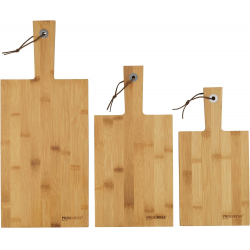 Chollo - Progress Bamboo Paddle Chopping Board Set de 3 pcs &vert; BW05082EU