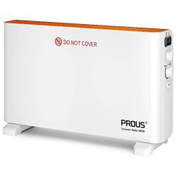 Prous CH-1802T Convector Heater 2000W | Blanco