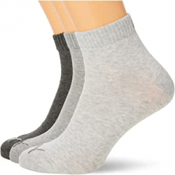 Chollo - PUMA Quarter Plain Socks &lpar;Pack de 3 pares&rpar; &vert; 906978&lowbar;20
