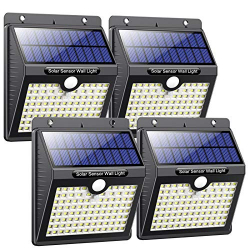 Chollo - Pxwaxpy ‎ZJ-SL97 Foco Solar LED (Pack de 4)