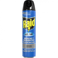 Chollo - Raid insecticida moscas y mosquitos frescor natural spray 600 ml
