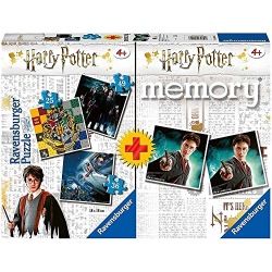 Chollo - Ravensburger Puzzle 25+36+49 piezas + Memory Harry Potter | 05054