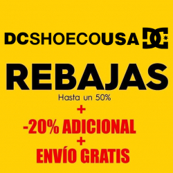 Chollo - Rebajas DC Shoes hasta -50% + Cupón -20% Extra + Envío Gratis