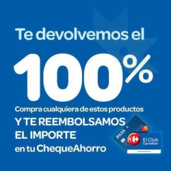 Chollo - Reembolso 100% en ChequeAhorro Carrefour (2020)