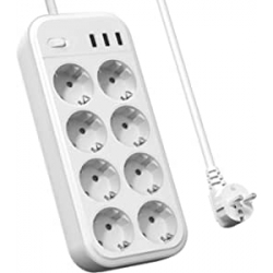 Chollo - MiiKARE MK-8AC3USB-WHITE