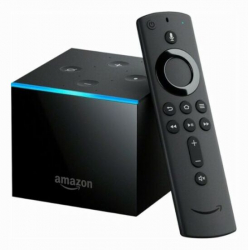 Chollo - Reproductor multimedia Fire TV Cube UHD 4K con mando por voz Alexa