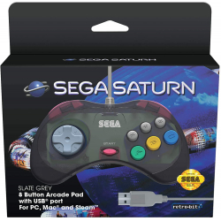 Chollo - Retro-Bit SEGA Saturn Control Pad USB
