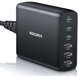 Chollo - Rocoren 100W PD3&period;0 QC4&period;0 PPS Cargador M&uacute;ltiple