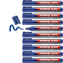 Chollo - edding 330 Azul (Pack de 10)