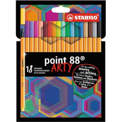 STABILO point 88 Arty (Set de 18) | ‎‎8818/1-20