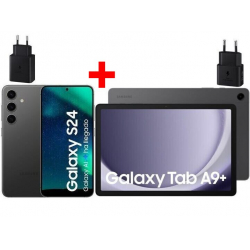Chollo - Samsung Galaxy S24 256GB + Samsung Galaxy Tab A9+ WiFi 128GB + Cargadores