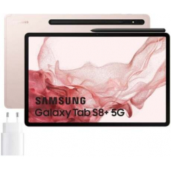 Chollo - Samsung Galaxy Tab S8 Plus 5G 8GB 128GB 12&period;4" 5G WiFi &plus; Cargador 25W &vert; &lrm;F-SM-X806BIDAE