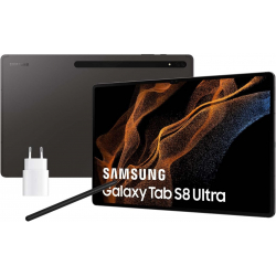 Chollo - Samsung Galaxy Tab S8 Ultra 12GB 256GB 14.6" WiFi + Cargador 25W | F-SM-X900NZAEE