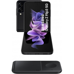 Samsung Pack Galaxy Z Flip3 5G 8GB 256GB + Wireless Charger Duo 25W | F-SM-F711BZKFE
