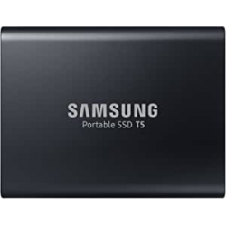 Chollo - Samsung PSSD T5 - Disco duro externo&comma; 1 TB&comma; Conector USB 3&period;0&comma; Gris