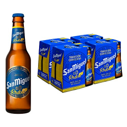 Chollo - San Miguel 0&comma;0 Radler Lim&oacute;n Botella 250ml &lpar;Pack de 24&rpar;