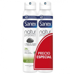 Chollo - Sanex Natur Protect Piedra de Alumbre desodorante spray 2 x 200ml