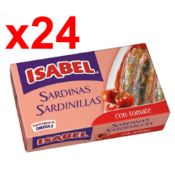 Chollo - Sardinillas con tomate Isabel Pack 24x 81g