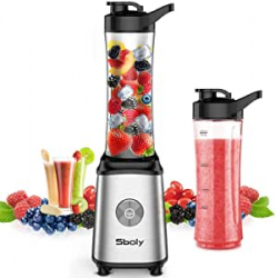 Chollo - Sboly Batidora de individual Smoothies Licuadoras para verduras y frutas