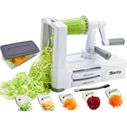 Chollo - Sboly Espiralizador de verduras con 5 cuchillas