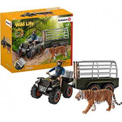 Chollo - Schleich Set Quad con Remolque y Ranger