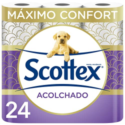 Chollo - Scottex Papel Higiénico Acolchado (Pack de 24)
