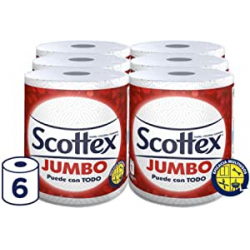 Chollo - Scottex Jumbo Papel de cocina (Pack de 6)