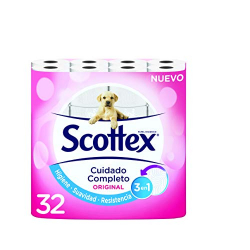Chollo - Scottex Original Papel Higiénico Seco 32 rollos
