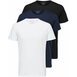 Chollo - Selected Homme Camiseta Hombre Pack 3 unidades
